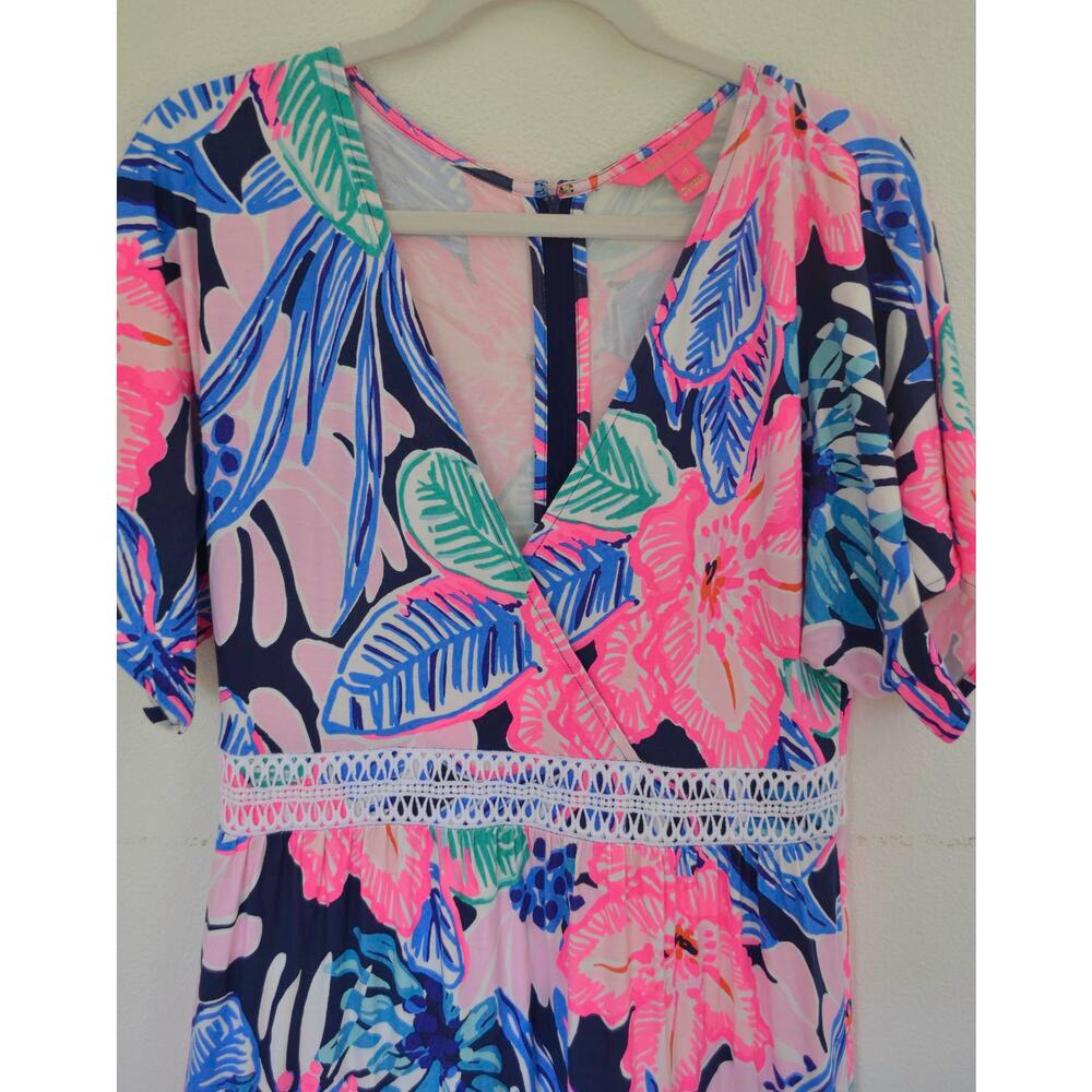 Lilly Pulitzer Maribella Maxi Sugar Mambo Size 8 - Picture 5 of 7